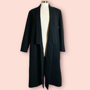 NWT Boohoo Shawl Collar Coat Size 10